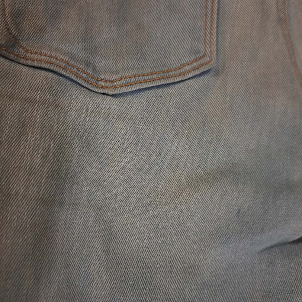 Old Navy Kids Light Blue Distressed Hem Ballerina Jeggings Girl's Jeans Size 14